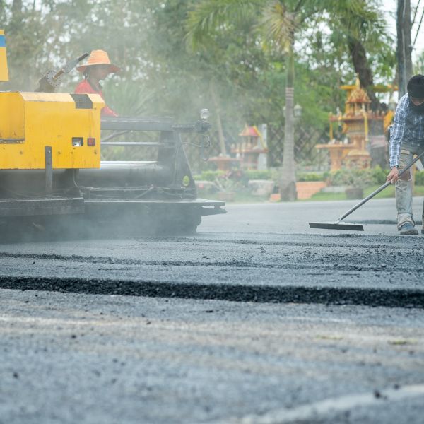 Acompanhamento de Aplicação de Massa Asfáltica: Qualidade nas Obras.